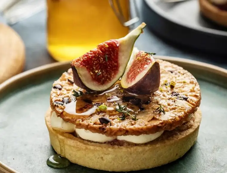 receta tarta higos con miel